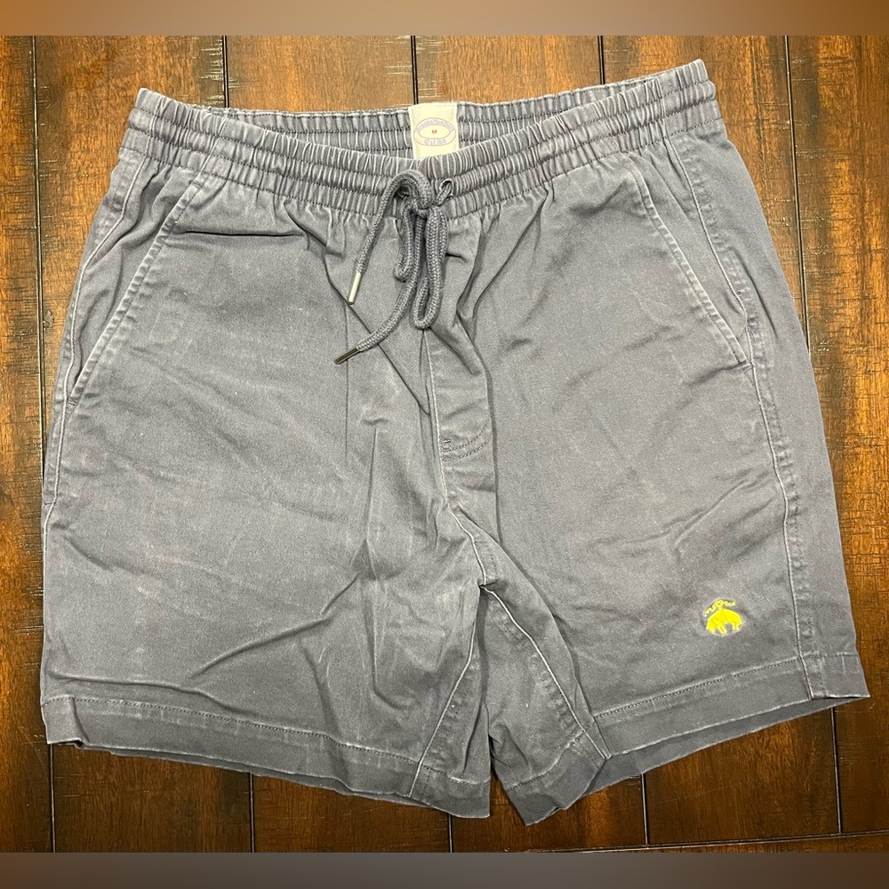 Brooks Brothers DrawString Cotton Shorts in Navy